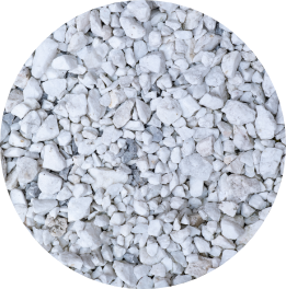 砕石  白
